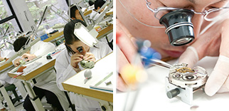 スイス機械式時計 分解・組立実習